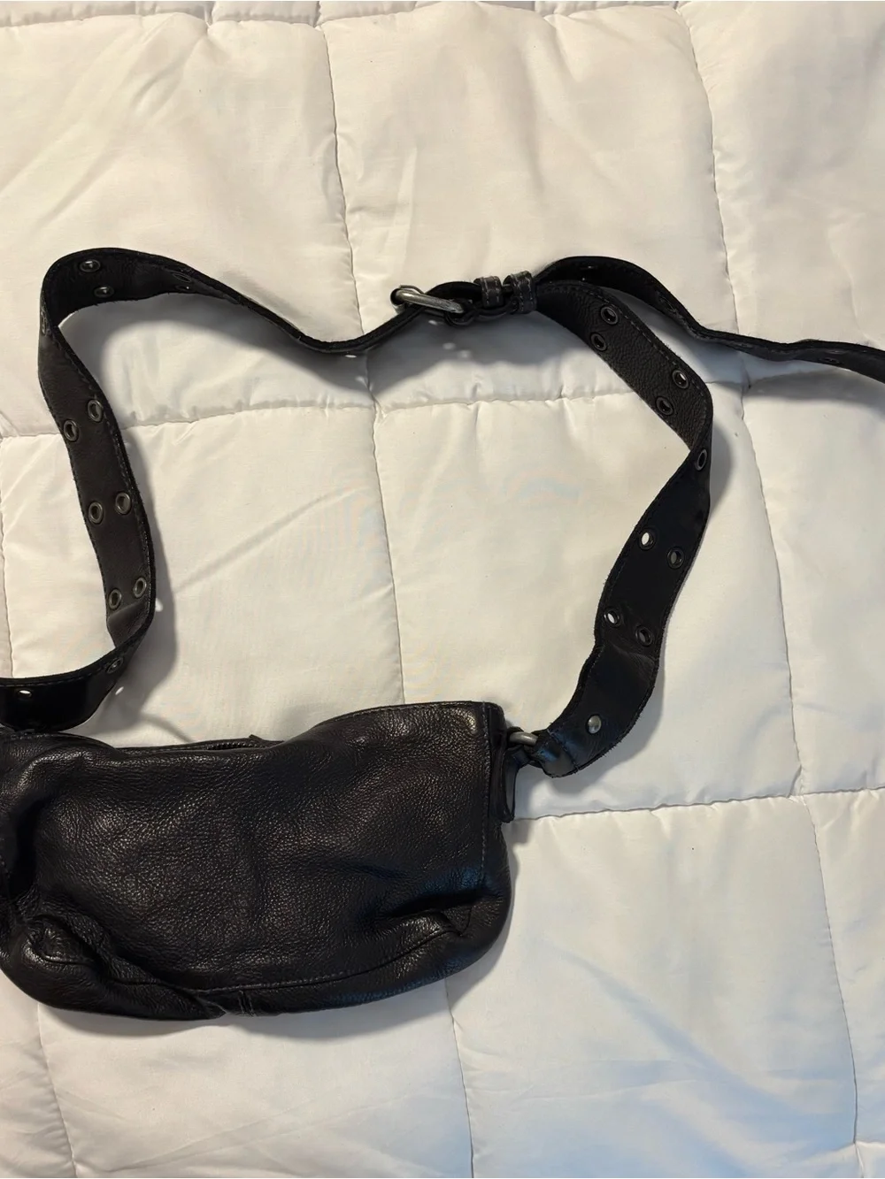 Free People Wade sling leather shoulder bag